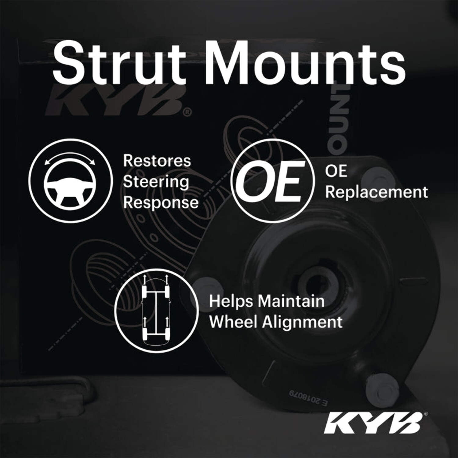 Genuine KYB Shock Mount