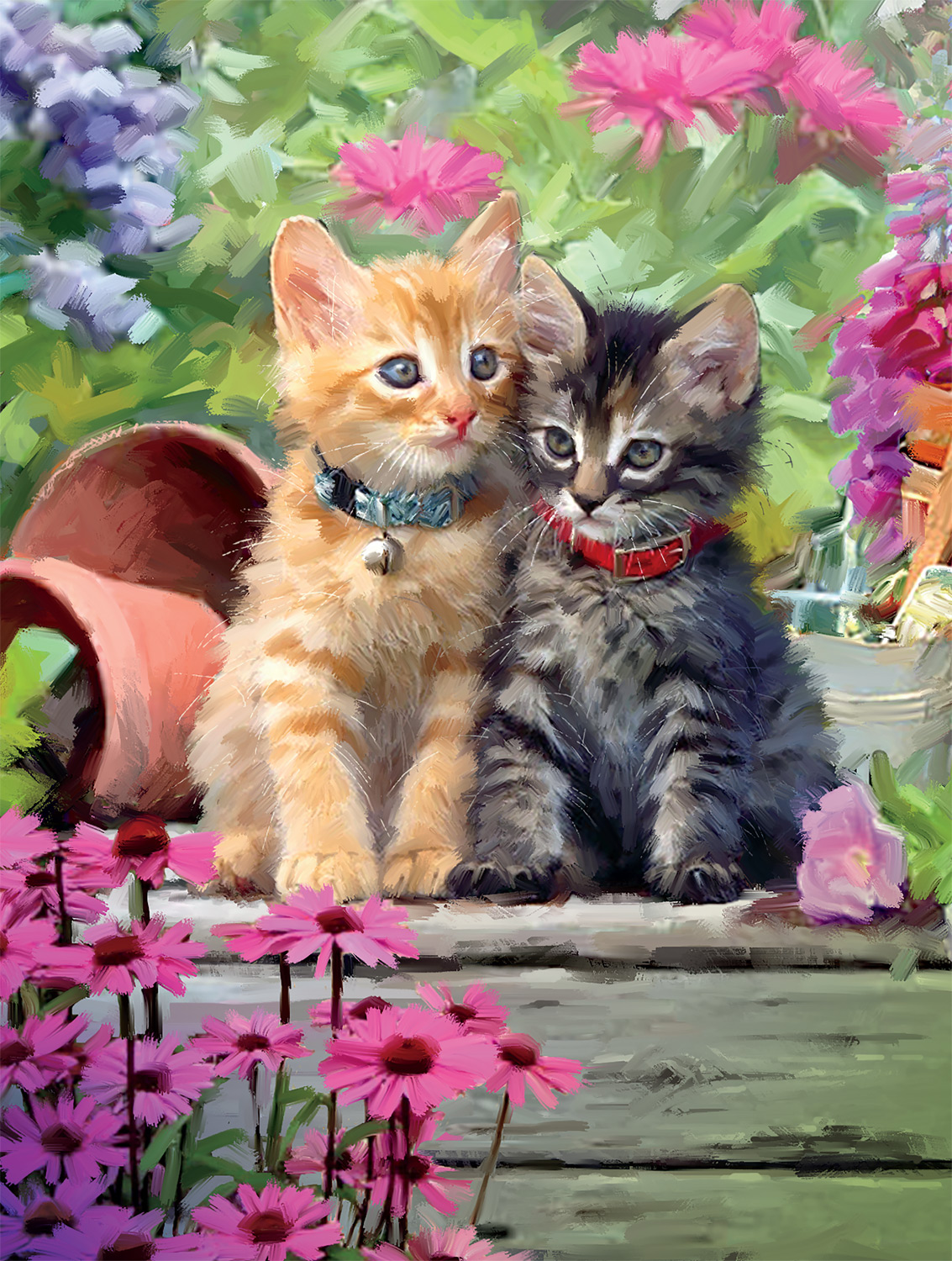 Buffalo Games Cats - Tabbies 750 Pieces Jigsaw Puzzle