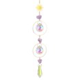 thumbnail image 3 of Campanas De Viento Crystal Wind Chime Prisma Catchers Adorno colgante Cortina Hogar Jardín Colgante Sywqhk Libre de BPA, 3 of 9