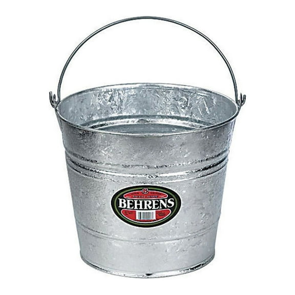 Behrens Galvanized Steel Utility Pail 14-Quart