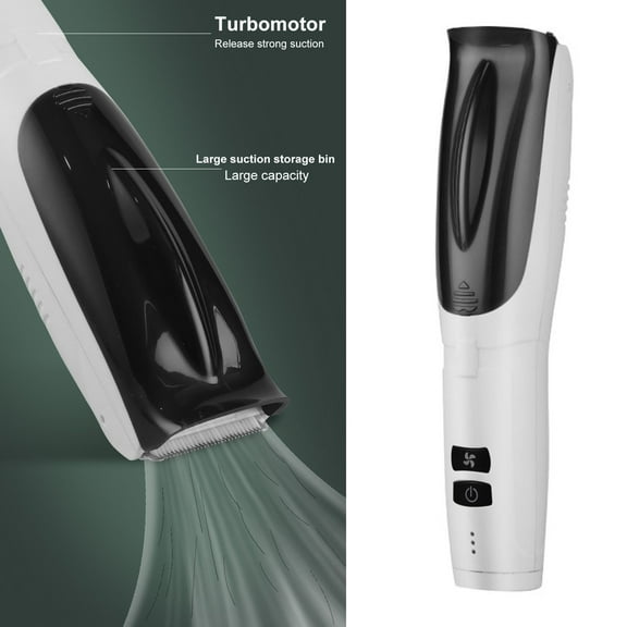 Tnobhg Electric Vacuum Hair Clipper for Kids Men Professional Haircut Kit with Dual Motor Power Cordless Trimmer IPX7 Waterproof Rechargeable Hair Trimmer