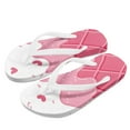 thumbnail image 2 of Chririnla Boys' Beach Sandal Love Floral Print Trendy Slip-on Flip-Flop Sandals for Swim Pool Size 10 Green, 2 of 7