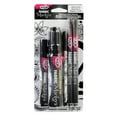 thumbnail image 1 of Tulip Permanent Nontoxic Fabric Markers 5 Pack - Brush Tip, Bullet Tip, Chisel Tip & Extra Fine Tip, Low Bleed & Fast Drying - Premium Quality for Clothes, Shoes, Bags & Other Fabric Materials, 1 of 5