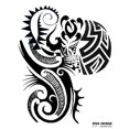 thumbnail image 3 of 2 uds pegatinas tatuaje gran tamaño serie dragón hombro fresco para hombres y mujeres pegatinas tatuaje corporal 320*240MM (PC-017-018) I, 3 of 9