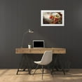 thumbnail image 3 of Heade, Martin Johnson 32x21 White Modern Wood Framed Museum Art Print Titled - Orchids And Hummingbird, 3 of 4