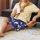 thumbnail image 5 of Fotbe Cute Shark Pantalones Cortos de Pijama para Hombre, Ropa de Dormir, Pantalones de Pijama Cortos para Hombre-Small, 5 of 6