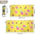 thumbnail image 4 of Pink Pineapple Flamingo Beach Towel Quick Dry Absorbent Bath Towels Sandproof Lightweight Towel for Gym Yoga Sports Swimming- 30x60in Washcloth Gift, 4 of 7