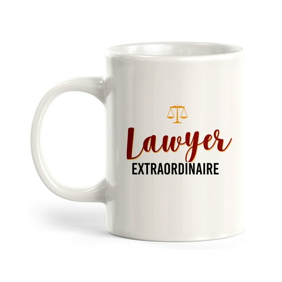 Designs ByLITA Lawyer Extraordinaire 11oz Plastic Coffee Mug
