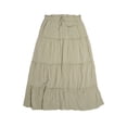 thumbnail image 3 of Ragstock Celery Layered Maxi Skirt, 3 of 4