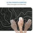thumbnail image 4 of Mouse Pad Gaming Mousepad 35.4 X 15.7in Extra Large Mouse Pad For Keyboard And Mouse With AntiSlip Rubber Base, Keyboard Pad XXL Mouse , Desk Pad For Home And Office Topographic Line, 4 of 4