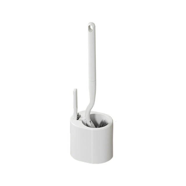Toilet Bowl Brush Toilet Brush with Hard Bristles Bathroom Cleaning Bowl Brush Kit Modern and Compact Toilet Cleaner Brush Long Handle Bristles for Bathroom Toilet Bowl Cleaner Brush