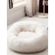 thumbnail image 5 of Cama de felpa para gatos, cojín calmante redondo, esponjoso, cálido, lavable a máquina, fon Abanopi Amortiguar, 5 of 7
