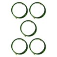 thumbnail image 2 of Ounissouiy Alambres artesanales, artesanías ligeras de bricolaje, no fáciles de romper, hilo trenzado, líneas de joyería brillantes duraderas Verde 5Conjunto, 2 of 6