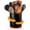 Stone Black, variant on 360°Rotating Utensil Holder, 7.2" Kitchen Utensil Crock, Ceramic Cooking Utensil Organizer with Countertop-Protection Cork Bottom for Farmhouse Kitchen Decor Christmas (Stone Black)
