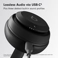 thumbnail image 3 of Beats Studio Pro - Auriculares inalámbricos Bluetooth con cancelación de ruido - Negro (Renovado Premium), 3 of 4