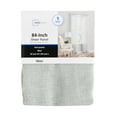 thumbnail image 5 of Mainstays Bel Air Sheer Wide Single Curtain Panel, Mint, 50" W x 84" L, 5 of 6