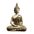 thumbnail image 2 of Estatua de Buda sentada antigua Estatuilla decorativa Escultura de budismo sentado hecha a tienda Hotel Decoración del EstiloC Gloria Estatua al aire libre, 2 of 7