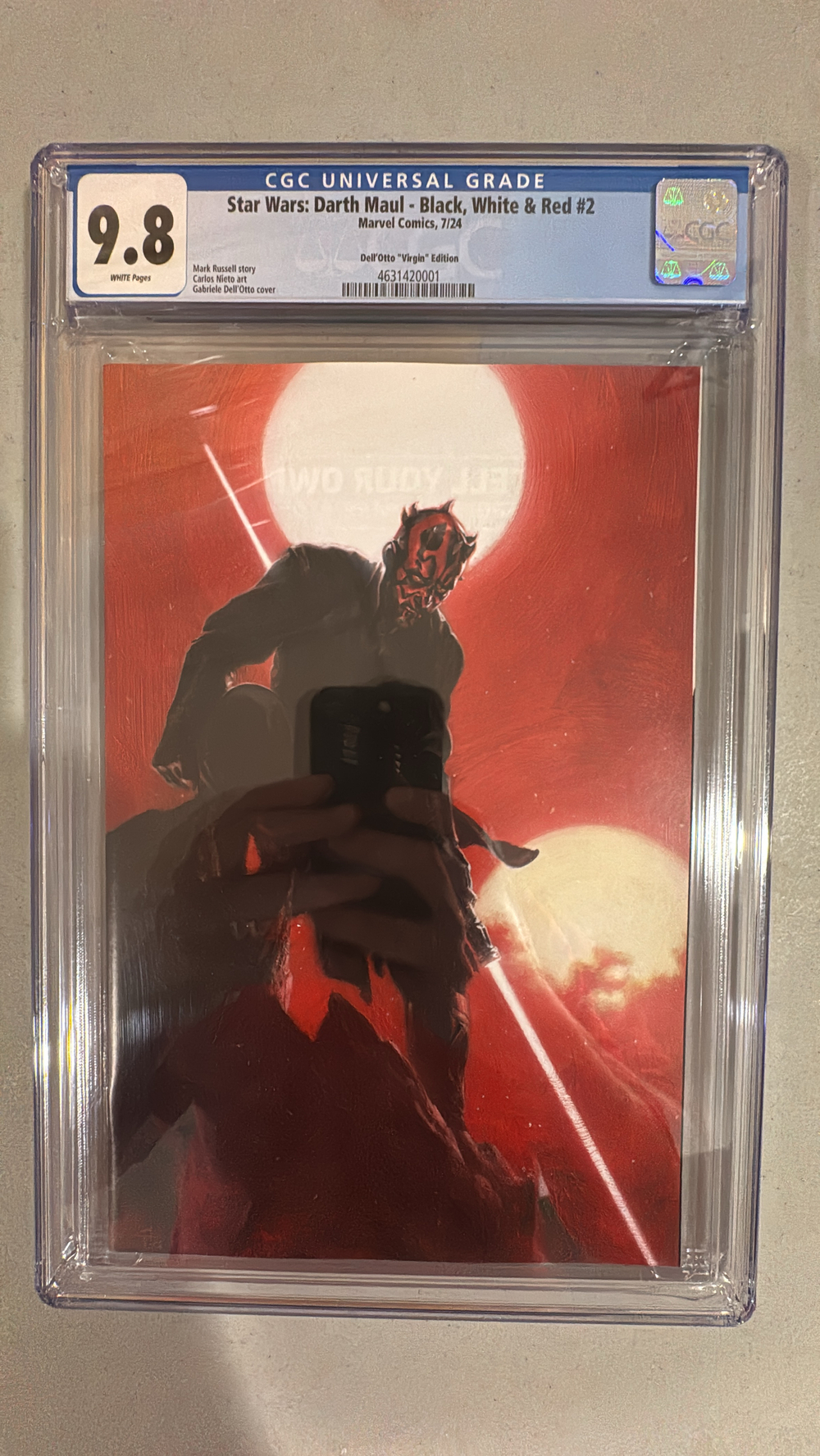 Cover of Star Wars: Darth Maul - Black, White & Red #2