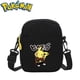 thumbnail image 2 of Bolso cuadrado pequeño con estampado de figuras de Anime de Pokémon Pikachu para niños, bolso de hombro DiagonalT, mochila de viaje para hombres y mujeres, regalos de navidad Fivean unisex, 2 of 2