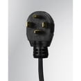 thumbnail image 2 of 4-prong Y-cord for use with two 208-240V laundry appliances, 2 of 2
