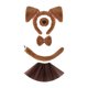 thumbnail image 1 of Disfraz de cachorro para niño, tocado, accesorios de cosplay para actuaciones en el escenario, fiesta de cosplay Café, 1 of 9