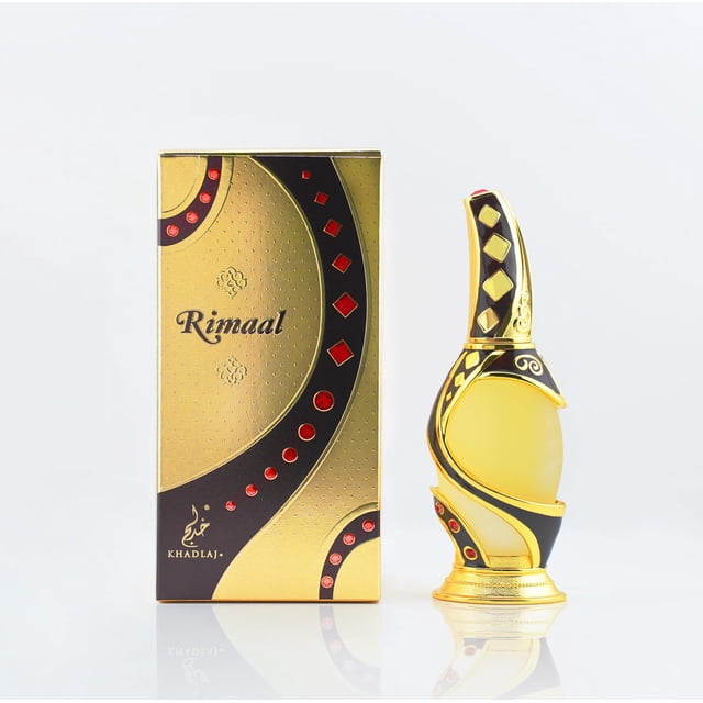 Aceite de perfume Khadlaj Rimaal Brown, unisex, 15 ml, concentrado
