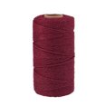 thumbnail image 5 of Monstrate Cuerda de algodón de 91,5 m para manualidades, cuerda artesanal de macramé, cuerda de hilo de algodón de Color sólido, Textiles para el vino rojo 2piezas Monstrate CBP112085, 5 of 5