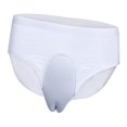 thumbnail image 1 of Calzoncillos ultrafinos de seda de hielo para hombre, bragas con cierre oculto, tanga corta para transexuales METRO, 1 of 9