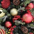 thumbnail image 4 of 24 Bolas De Navidad De 6 Cm/2,4 Pulgadas, Bolas De Navidad Rojas Y Doradas, Adornos Colgantes Para Árbol De Navidad, Guirnalda De Guirnalda, Fiesta De Año Nuevo, 4 of 5