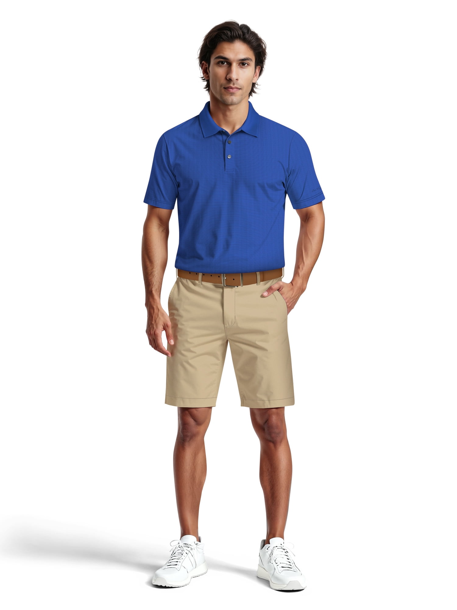 Ben Hogan Men's & Big Men's Stretch Golf Shorts with Active Waistband, 7" & 9" Inseams, Sizes 30-50