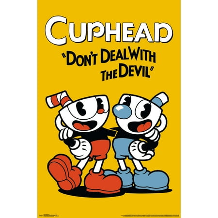 Cuphead - Duo Poster and Poster Mount Bundle