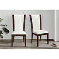 thumbnail image 2 of Home Elegance 710WS Chaise PARSON - Blanc P/U - Lot de 2, 2 of 6