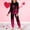 Hot Pink, variant on Amidoa Boys Summer Outfits 2 Piece Cute Long Sleeve Top and Pants Kids Clothing Sets Pink Size 6