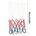 HOZHANI 2Pcs Standard Size Basketball Nets, Heavy Duty 12 Loops Tri