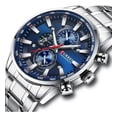 thumbnail image 1 of Reloj De Cuarzo Para Hombre Curren Modelo Cur8351 Silverblue Color del bisel Blanco/Azul, 1 of 3