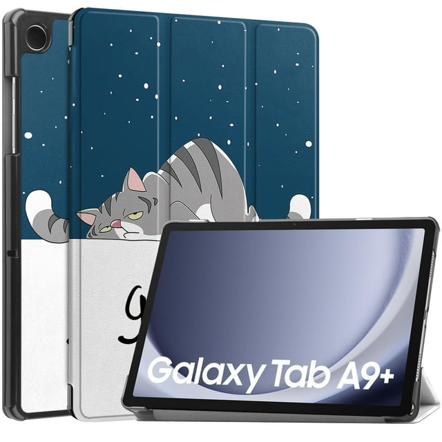 Étui Support pour Tablette pour Samsung Galaxy Tab A9 et A9 Plus 2023 Étui Intelligent LM Tab A9 Plus 2023