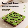 thumbnail image 3 of Billuyoard Juguete de ejercicio para gatos con forma de laberinto, caja de rompecabezas de fieltro, seguro y duradero para gatos de interior, Juguetes para gatos tipo+5, 3 of 6