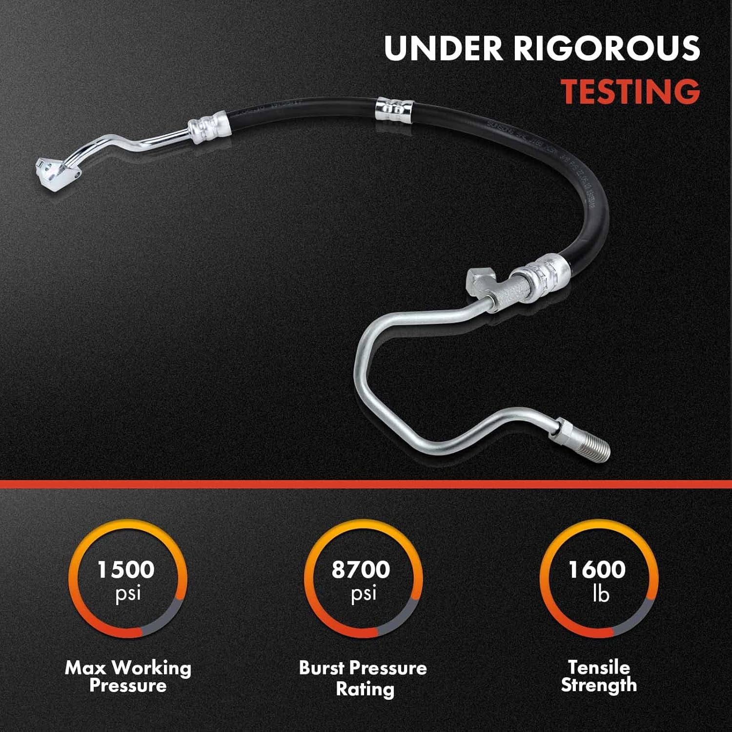 A-Premium Power Steering Return Line Hose Assembly Compatible with Subaru Impreza 2008-2011 H4 2.5L From Gear