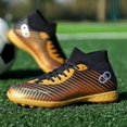 thumbnail image 5 of Zapatos de fútbol para hombres, botas de fútbol al aire libre, zapatillas de fútbol para césped, zapatos de entrenamiento para interiores, tacos de hierba para niños, gran oferta, envío directo, 5 of 5