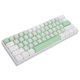 thumbnail image 5 of Teclado Mecánico De 61 Teclas, Teclado Inalámbrico 2,4G Con Cable, Interruptor Rojo, Batería De Larga Duración, Base Blanca Para 7 8 10, 5 of 7