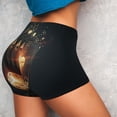thumbnail image 4 of Lsque Creative Poker Pattern High Waisted Biker Shorts for Women-Tummy Control Fitness Athletic Workout Running Yoga Gym Shorts,Moisture-Wicking-X-Large, 4 of 9