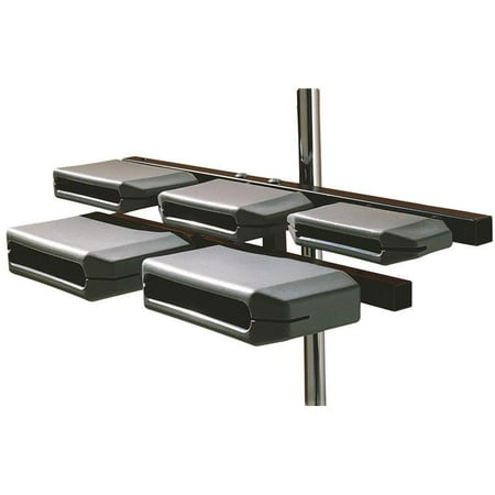 Latin Percussion Granite Blocks with Universal Mount - Granite Black