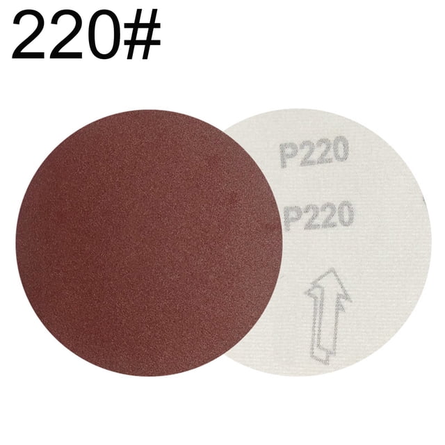 Papel de Lija Autoadhesivo NikouMX 100 Piezas 5 Pulgadas