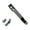 Black, variant on Stainless Steel Back Clip for Pocket Slicer Waist Clip Folding Cutter Handle DIY Make Accessories Parts with 3pcs Screws
