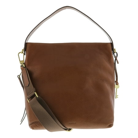 - Fossil Maya Ladies Brown Leather Hobo Hanbag ZB6979