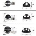 thumbnail image 3 of Cable Clips,16 Pack Black Adhesive Cord Holders, Ideal Cable Cords Management Compatible With Organizing Cable Wires-home, Office, Car, Desk Nightstan, 3 of 4