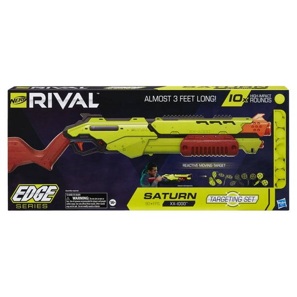 Nerf Rival Saturn XX 1000 Edge Series Ball Dart Blaster For