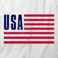 thumbnail image 2 of USA Flag T-Shirt | Patriotic American White Tee Gift, 2 of 5