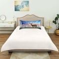 thumbnail image 6 of Dailycode Satin Pillow Case Standard Silk Pillow Cover for Hair and Skin Envelope Closure Deer and American Flag 20"x26", 6 of 9