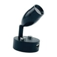 thumbnail image 1 of 3W LED Luz de lectura 12V-24V Aluminio Mini táctil regulable Lámpara de noche Negro 3000K Cola Lampara de lectura, 1 of 5